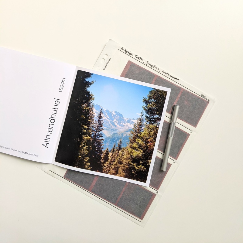 Zine spread
